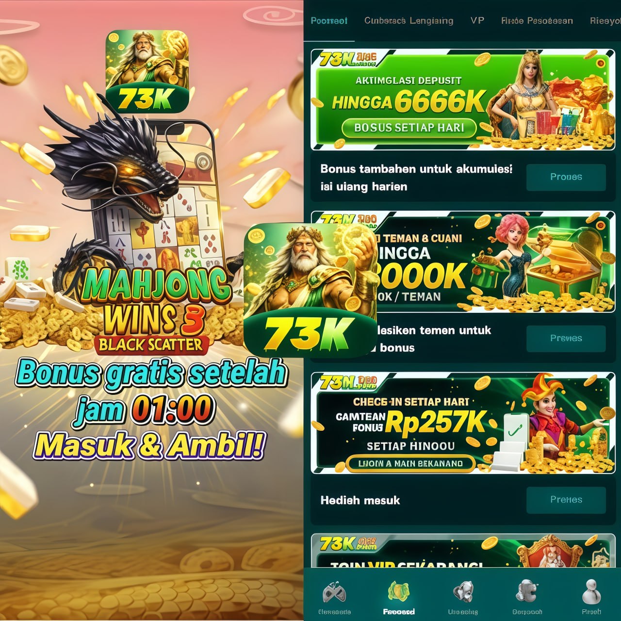 73K - 73k Permainan Slot Online