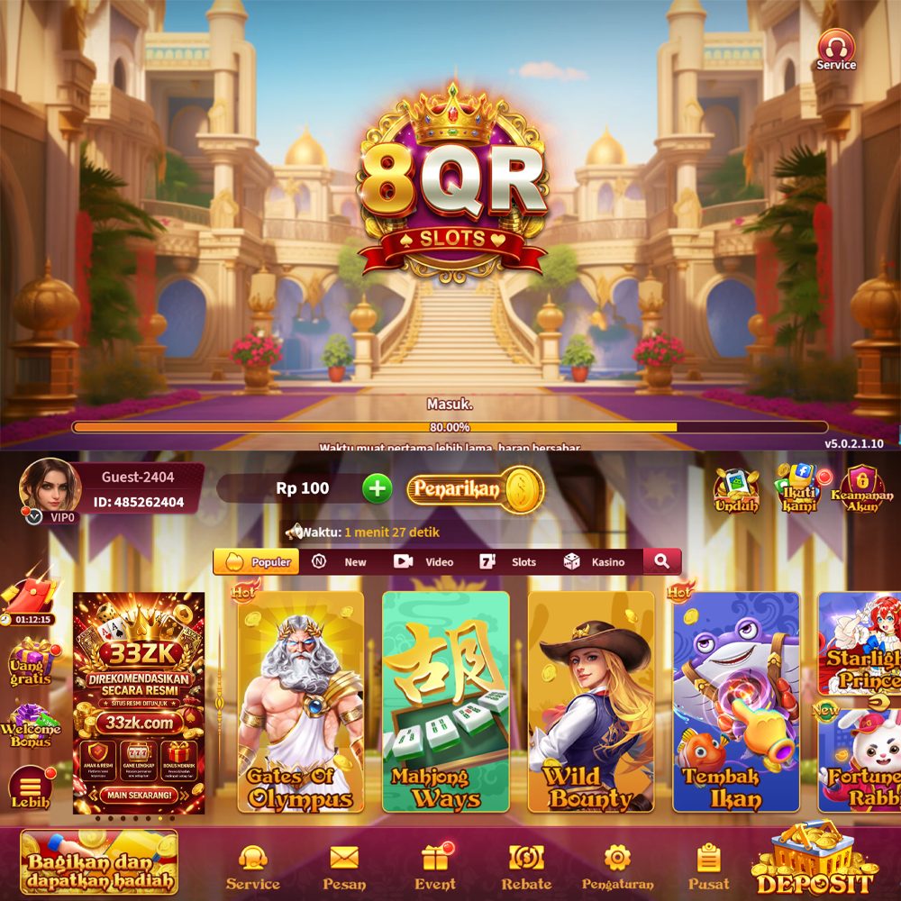 8QR - Dowdload & Install Aplikasi Slot Asli Minimal Bet 400 Perak