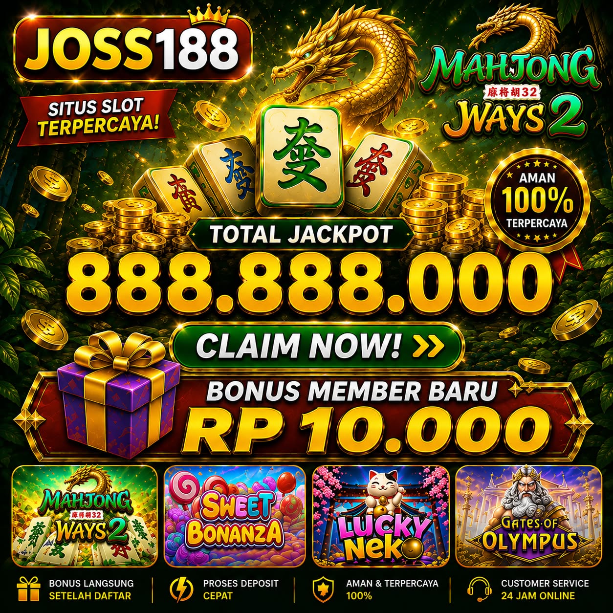 JOSS188 - Permainan Slot Online