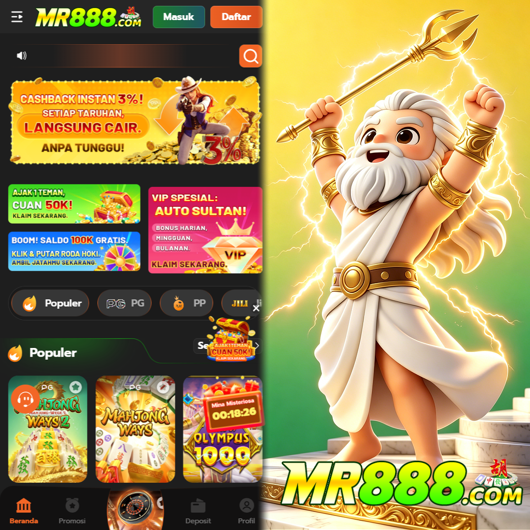 MR888 - Platform Game Online dengan Beragam Pilihan Permainan Seru