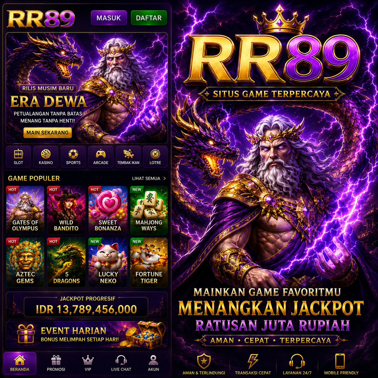 Pengalaman mobile rr89